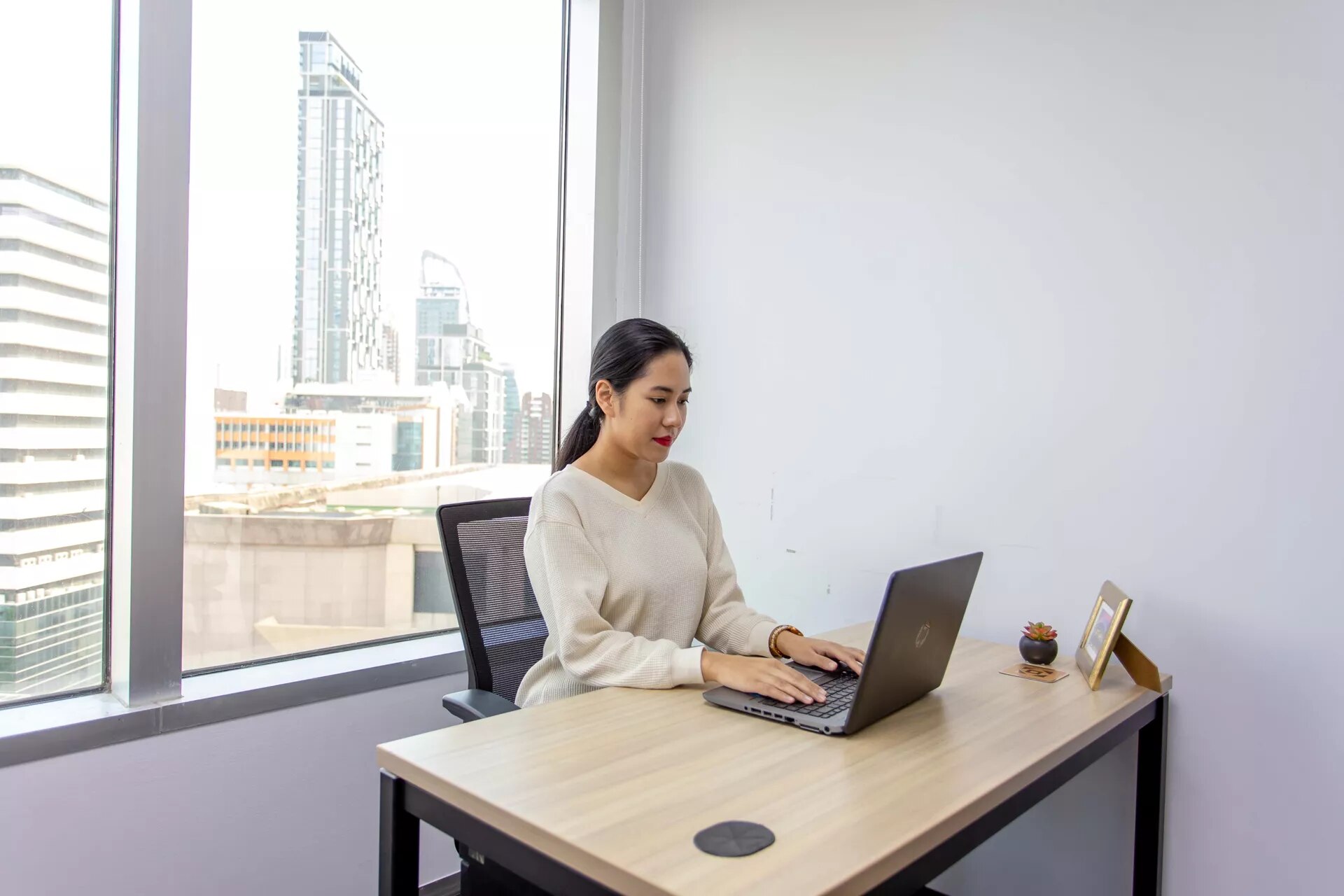 People meeting in a Serviced Office