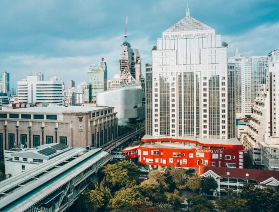 Coworking, Mercury Tower, Bangkok, Thailand